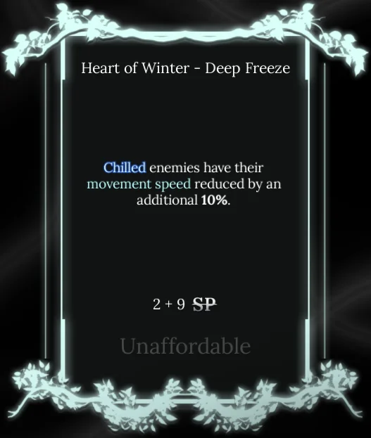 deep freeze node in soul tree absolvement