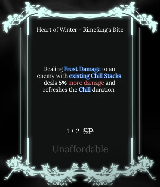 Rimefang's Bite node in soul tree absolvement