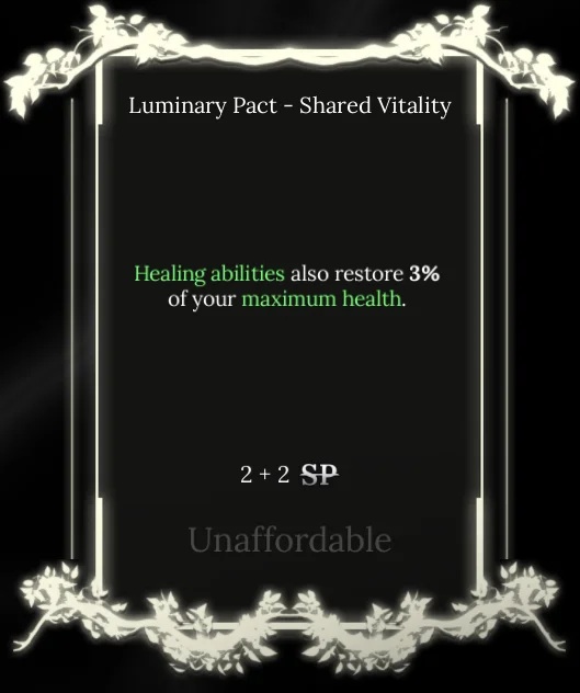 shared vitality soul tree absolvement