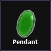 Pendant item in dig