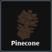 pinecone item in dig