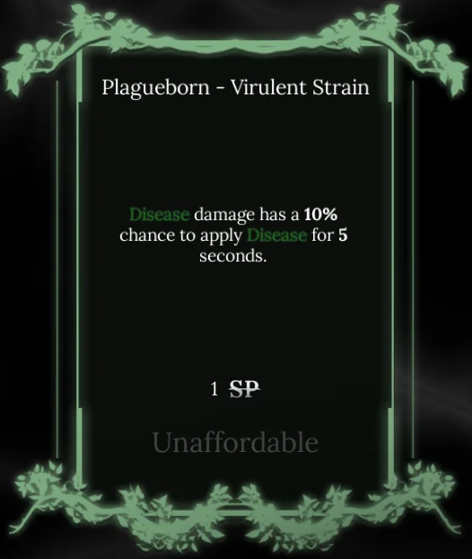 virulent strain node in soul tree absolvement