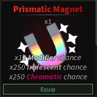 prismatic magnet in dig