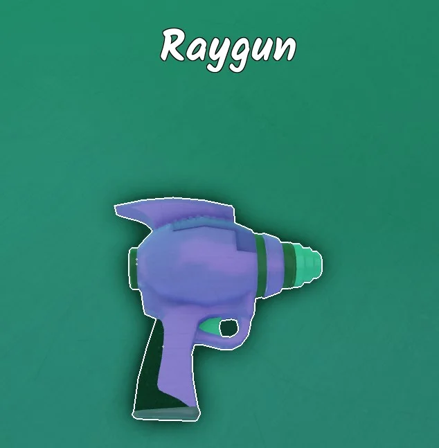 raygun in 99 nights in the forest