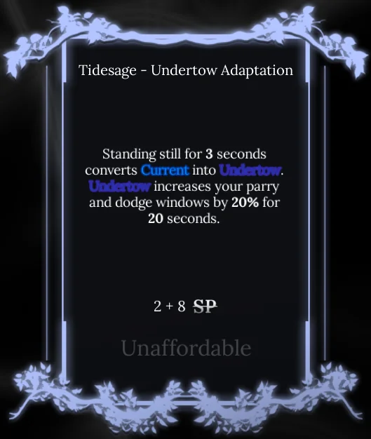 undertow adaptation node in soul tree absolvement