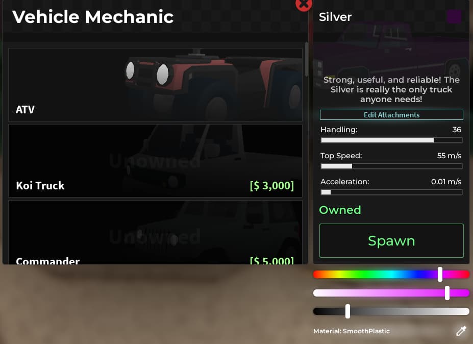 Vehicles