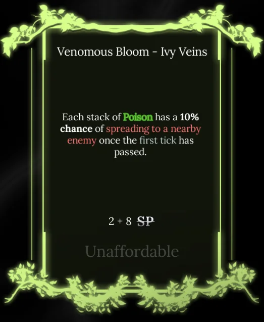 ivy veins node in soul tree absolvement