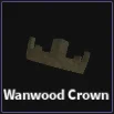 wanwood crown item in dig