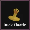 duck floatie item in dig