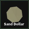 sand dollar item in dig