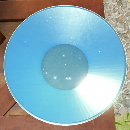 a silver pan in prospecting!