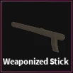 weaponized stick item in dig