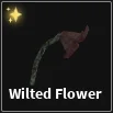 wilted flower item in dig