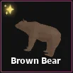 brown bear item in dig