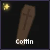 coffin item in dig