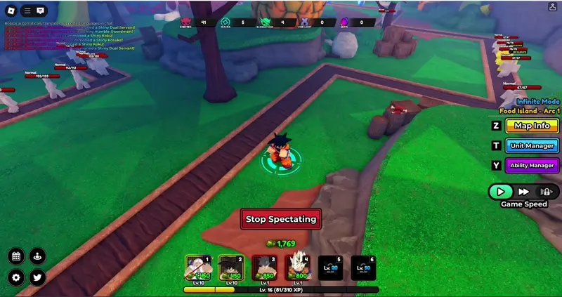 koku showcase in all star tower defense x