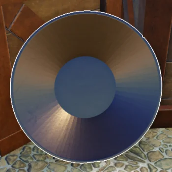 a metal pan in prospecting!