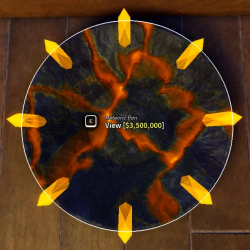 meteoric pan in prospecting!