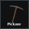 pickaxe item in dig