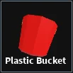 plastic bucket item in dig