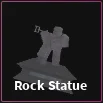 rock statue item in dig