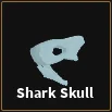 shark skull item in dig