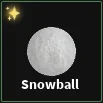 snowball item in dig