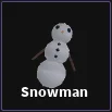 snowman item in dig