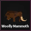 woolly mammoth item in dig