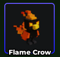 Flame Crow Pet in Hunty Zombie from The Anime Pack
