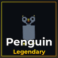 Penguin pet in Roblox experience Hunty Zombie