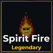 Spirit Fire pet in Roblox experience Hunty Zombie