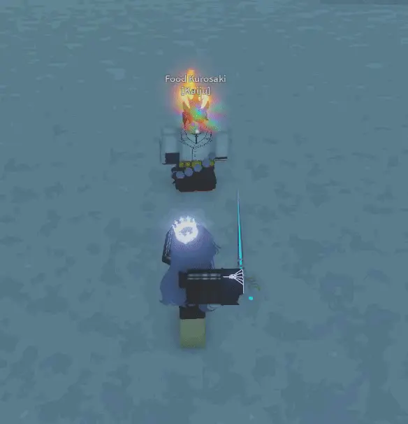 player performing kehren critical in type soul