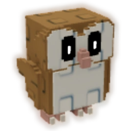 barn owl pet in grow a garden