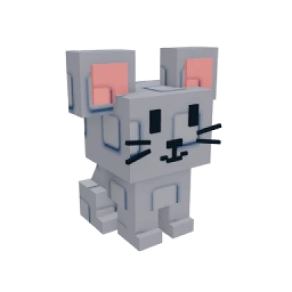 grey mouse pet in grow a garden