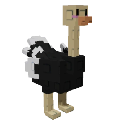 ostrich pet in grow a garden