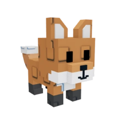 red fox pet in grow a garden