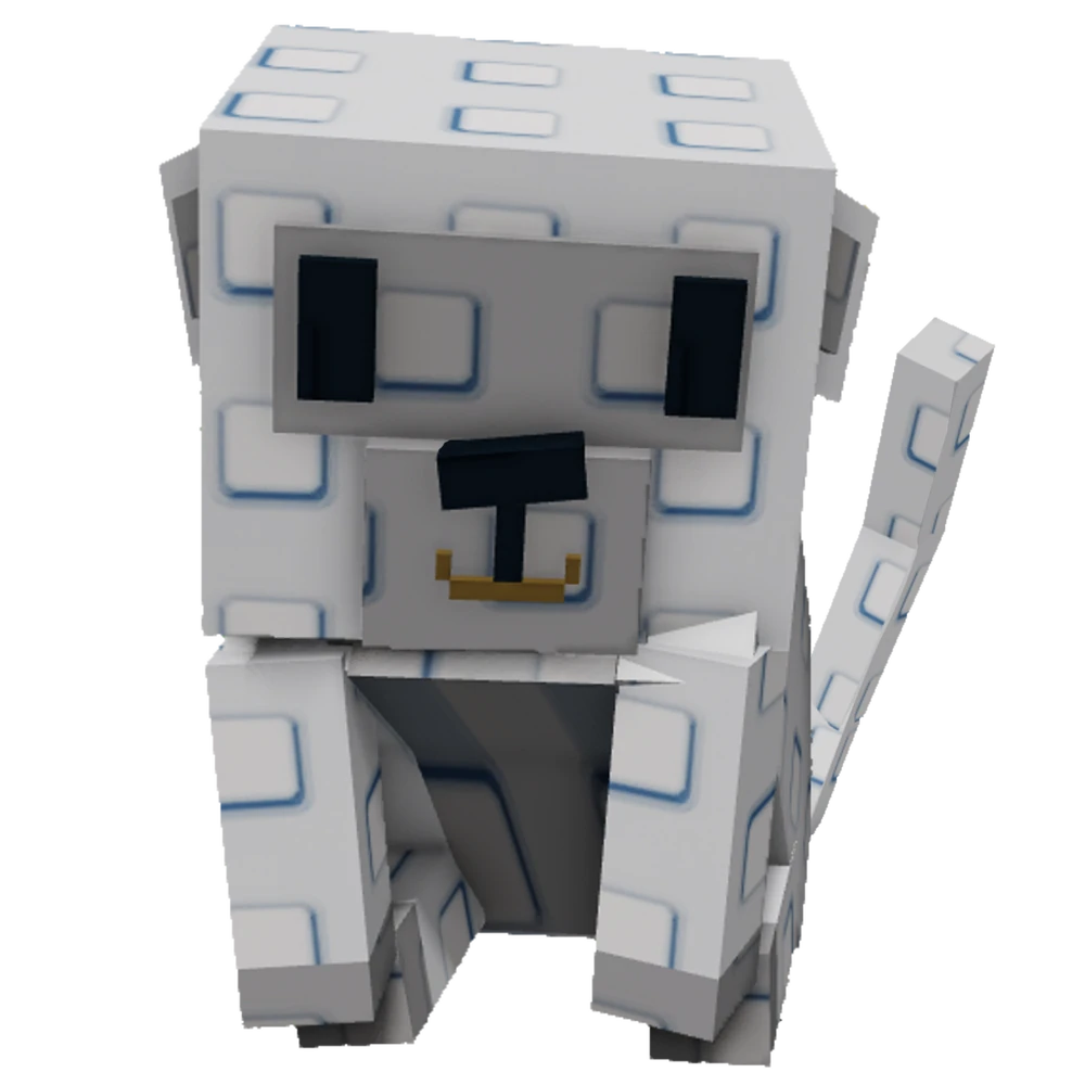 silver monkey pet in grow a garden