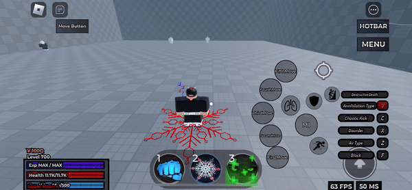 annihilation type move showcase in weak legacy 2