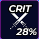 Hunty Zombie Crit passive