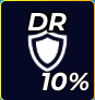 Damage Reduction (DR) icon in Hunty Zombie 