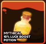 Anime Chefs 10% Luck Boost Food Item