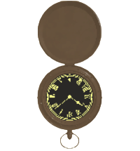 Pocket Watch Coin from the Roblox gaame Heads Please
