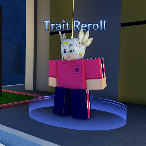 trait reroll npc in rogue piece