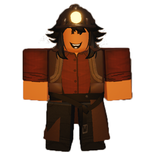 Amber NPC in The Forge