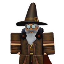 The Wizard NPC in The Forge