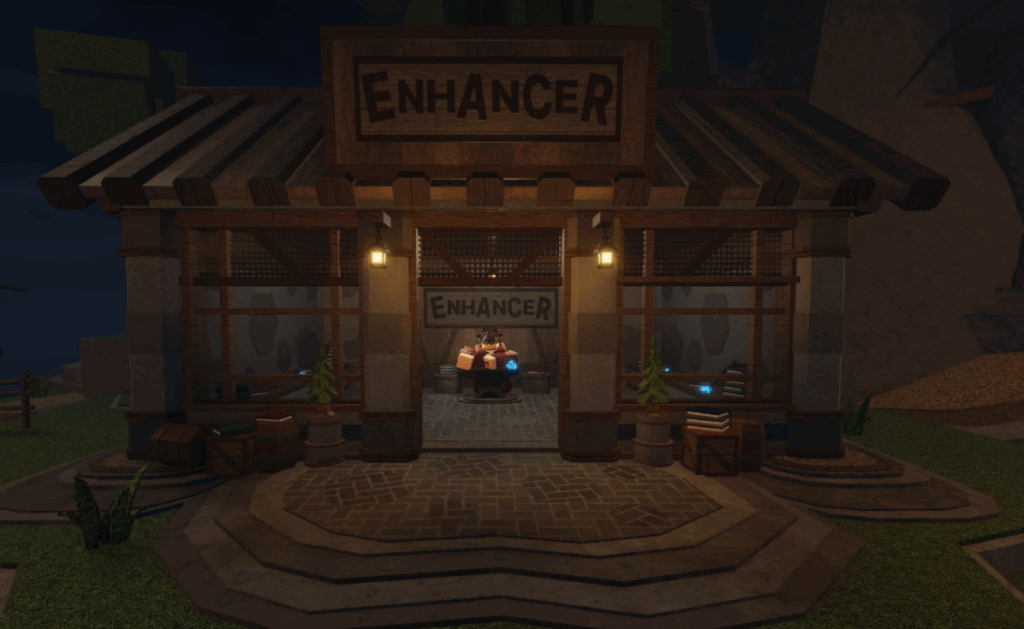 enhancer location in the forge