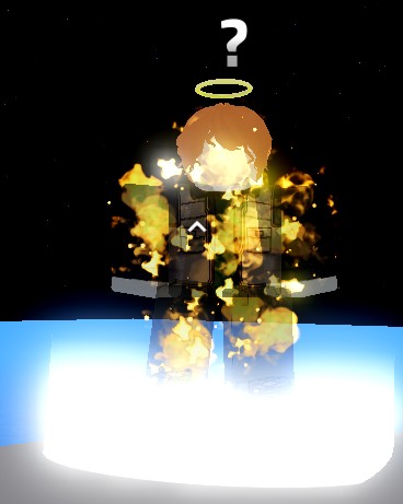 In-Game picture of the Heavenly Fisher NPC in Verse Piece