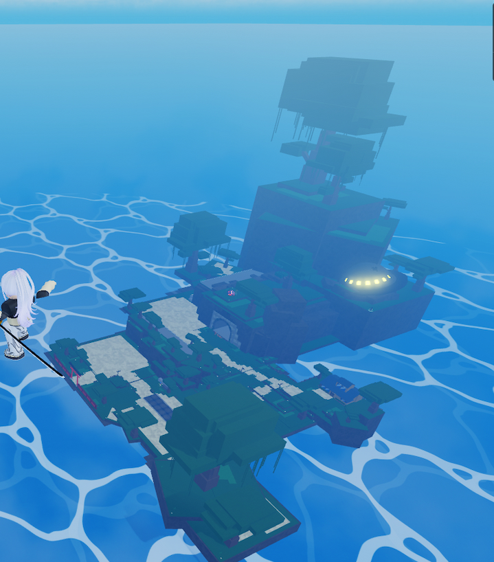 Dandadan Island in DIverse Piece