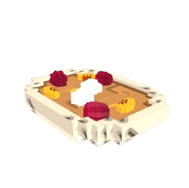 Peach Crumble Recipe in Grow anything on Roblox